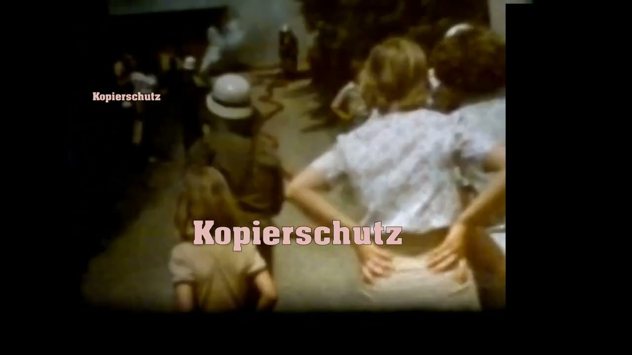 Feuerwehrübung in Fraureuth im Bezirk Karl-Marx-Stadt im Juni 1980