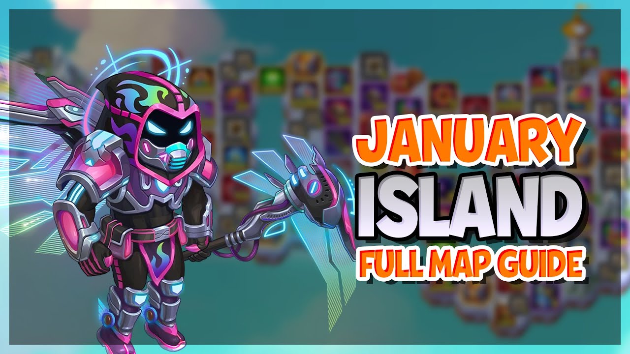 Mysterious Island January 2025 | Hero Wars | Full map guide