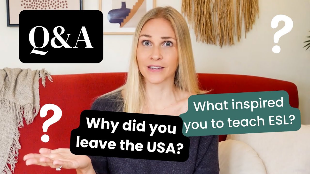 Question and Answer (you asked, I answered) :) — Learn English with Camille