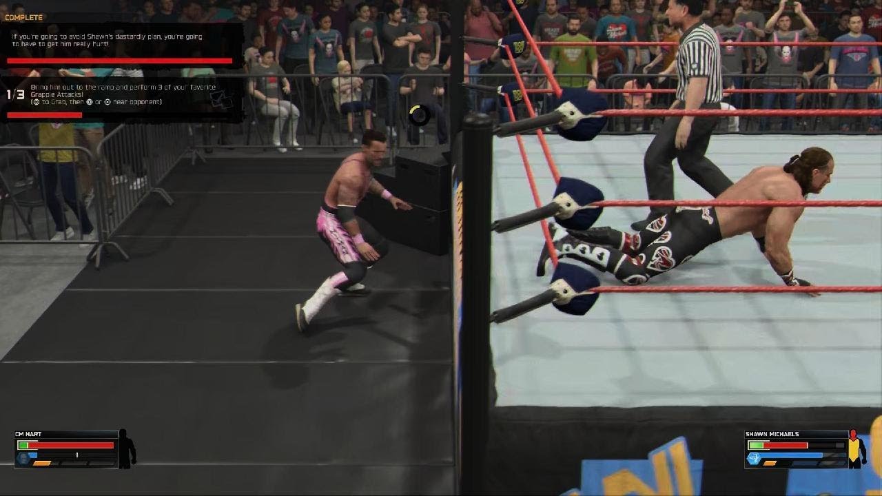 WWE 2K26 cm punk showcase part 4