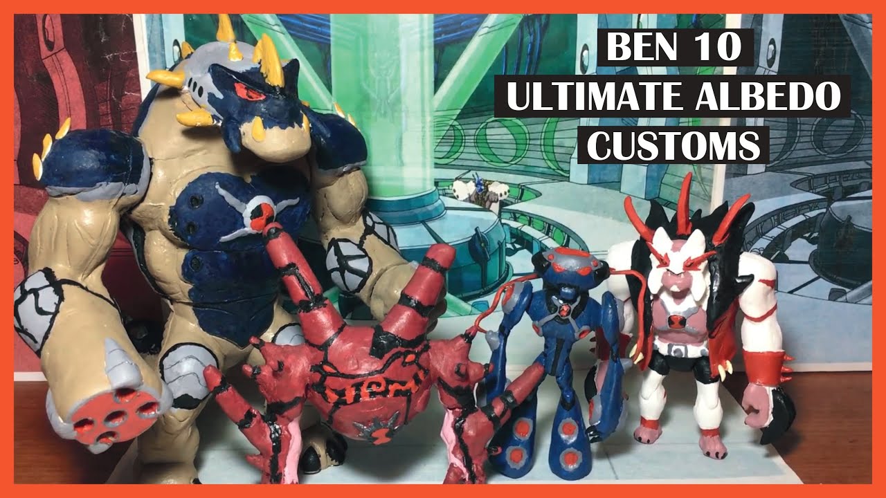 BEN 10: ULTIMATE ALBEDO CUSTOMS / ALIENS SUPREMOS DE ALBEDO