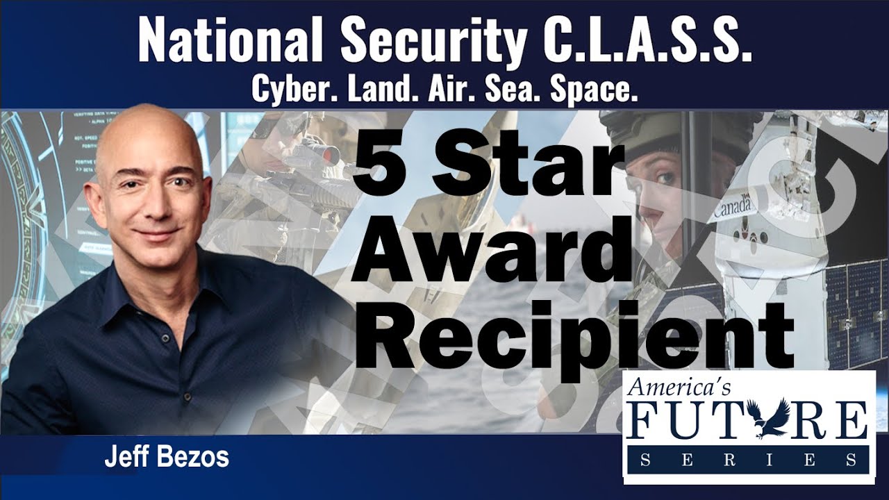 AFS 5 Star Award Presentation  for the 2022 National Security C.L.A.S.S. Virtual Symposium