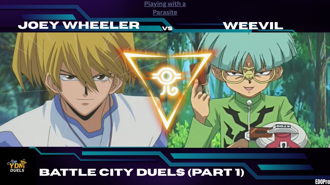 Joey Wheeler vs Weevil Underwood | YDMDuels (Anime Duel)