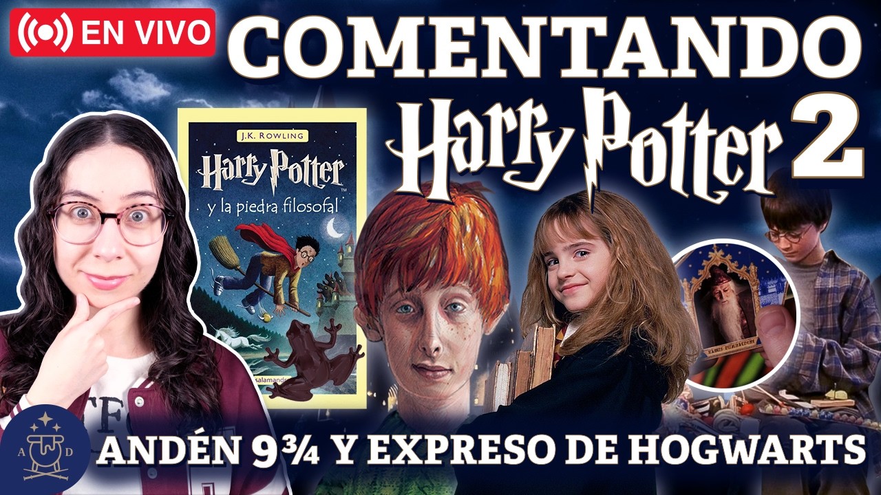 📚 Comentamos Harry Potter y la piedra filosofal | Capítulo 6: Andén nueve y tres cuartos | PARTE 2