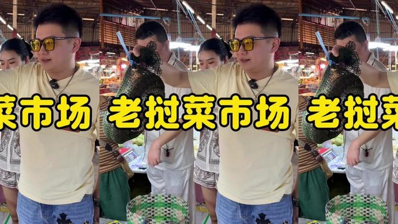 在老挝的野生菜市场里面，这里的很多动物都是我们国家的保护动物，在老挝这里买卖泛滥，各种动物都会拿来吃，令人难以理解！#吴慢慢 #东南亚菜市场 #老挝 #海外生活 #创作者扶持计划