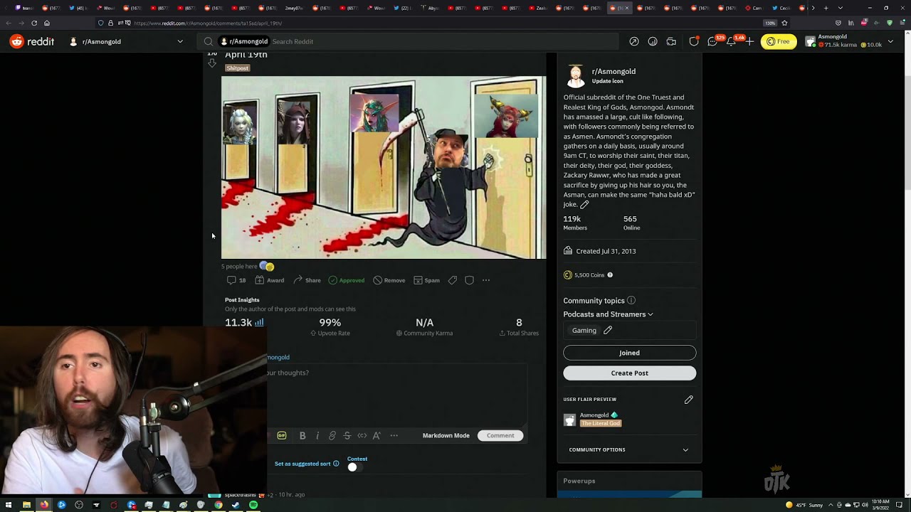 Asmongold about WoW female character