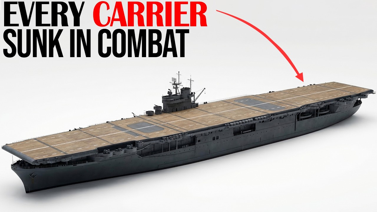 Every Aircraft Carrier That Was Sunk in Combat