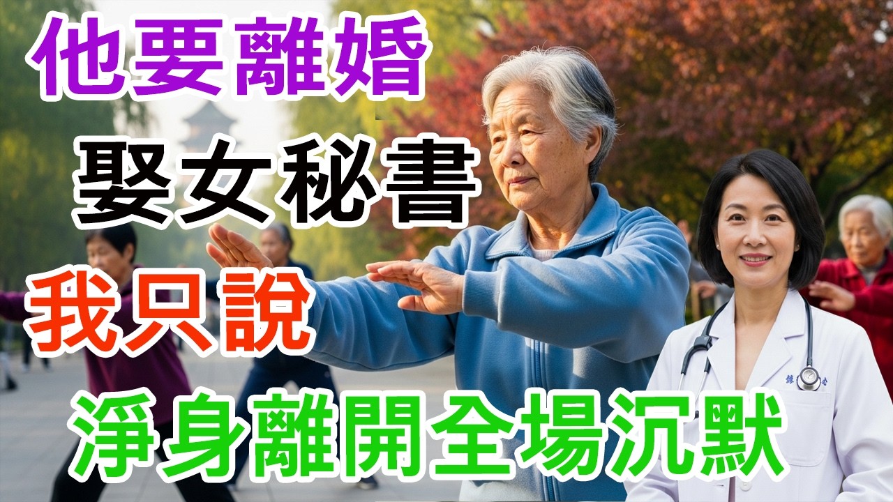 老公要和女秘書結婚，我說：錢不用分了，我淨身出戶就好。他笑了，我也笑了