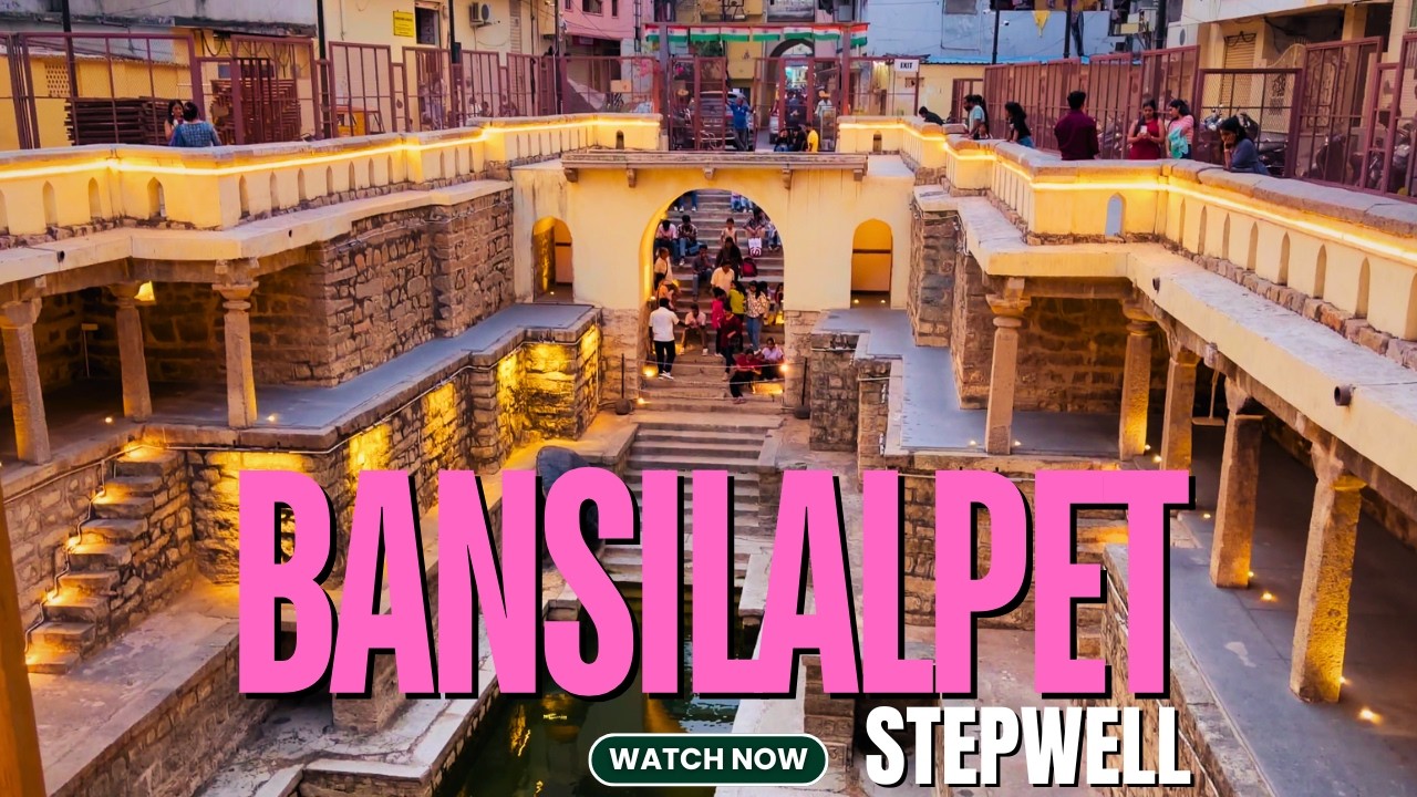 Bansilalpet Stepwell - Hidden Gem of Hyderabad || #bansilalpet #hyderabad @XplorewithAfsar  ||