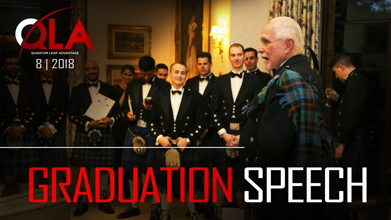 Graduation Speech | August 2018 | Dan Peña QLA Castle Seminar