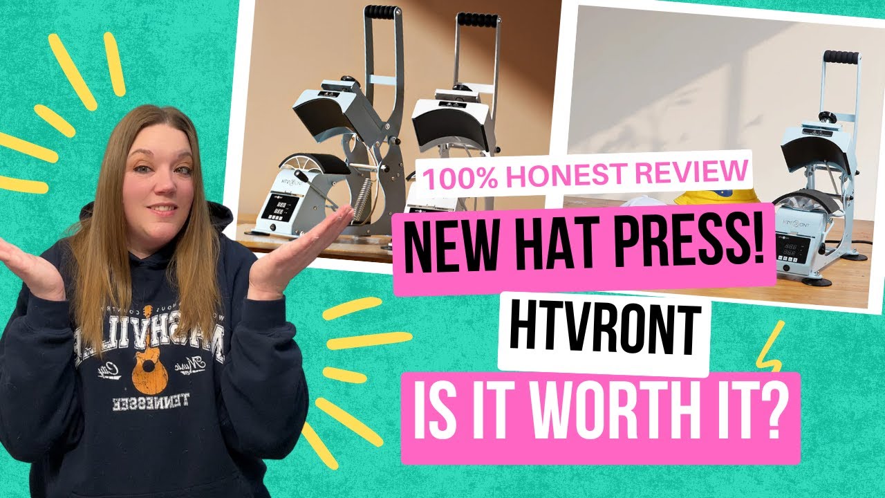 Professional Hat press review - 100% honest HTVRONT Hat press
