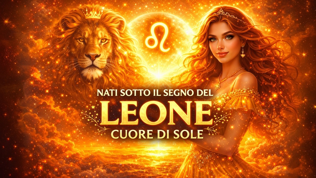 🎵 LEONE (1)♌ La Canzone dei Nati sotto il Segno del Leone | Cuore di Sole (Astrologia in Musica)