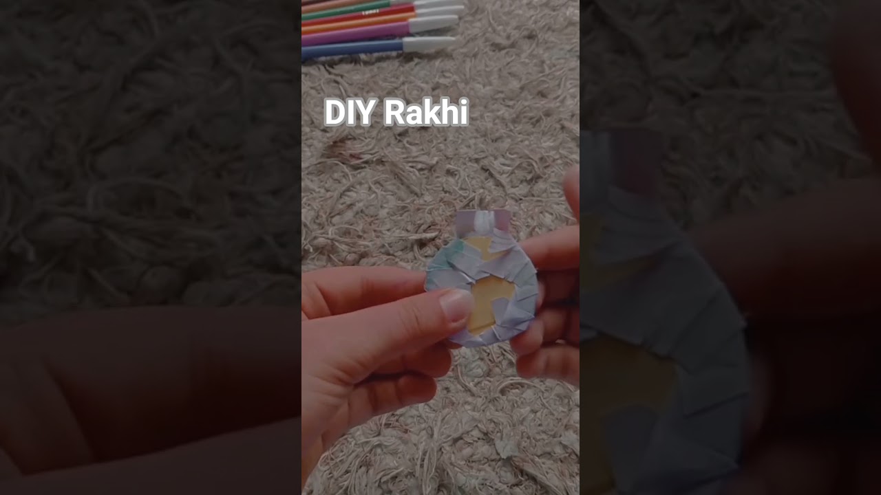 DIY name Rakhi how do you easy Rakhi