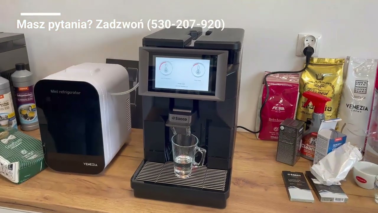 SAECO MAGIC M1| Uruchomienie i pierwsza kawa | kawawbiurze.pl