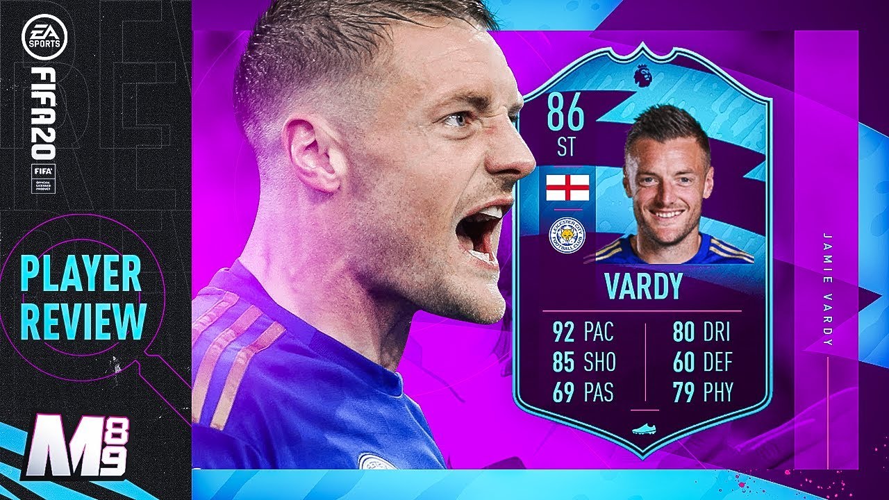 FIFA 20 POTM VARDY REVIEW | 86 POTM VARDY PLAYER REVIEW | FIFA 20 Ultimate Team