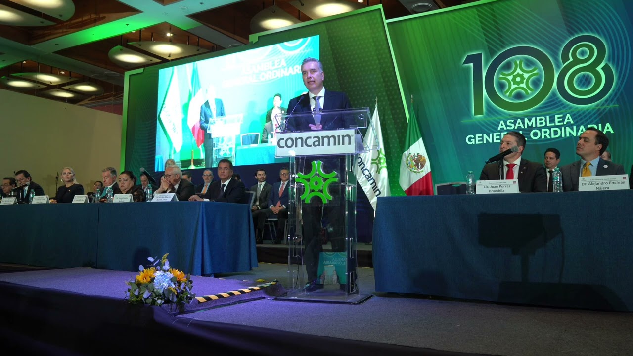 Reconocen a la presidenta Claudia Sheinbaum en CONCAMIN