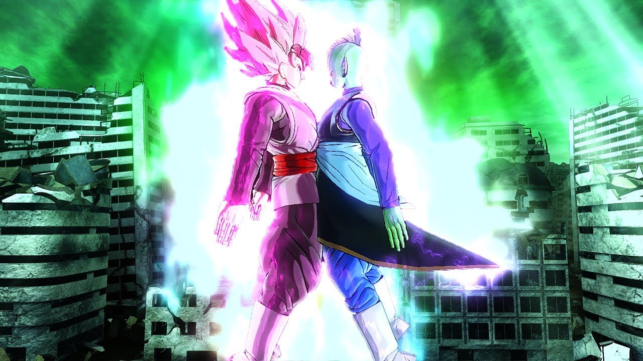 Новый Potara Fusion! Goku Black и Zamasu Fusion в модах Dragon Ball Xenoverse 2