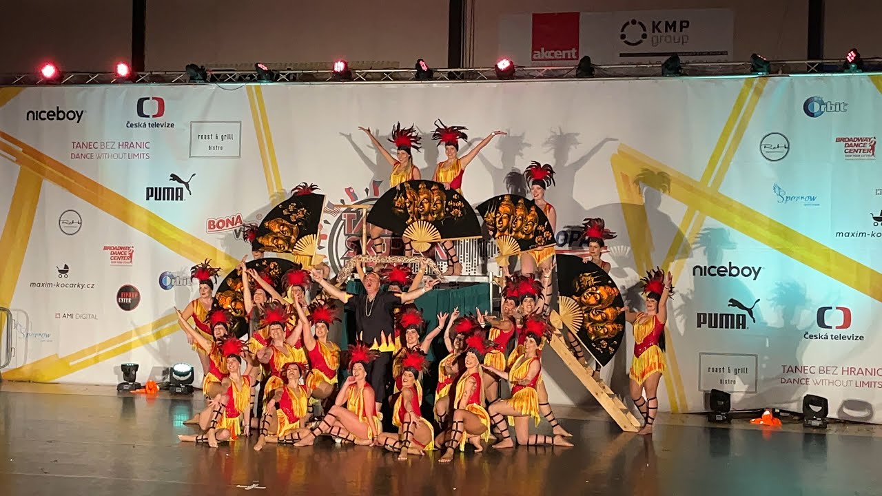 Taneční skupina roku_mistrovství Čech_Stardance Chomutov senioři_Praha 24.4.2022