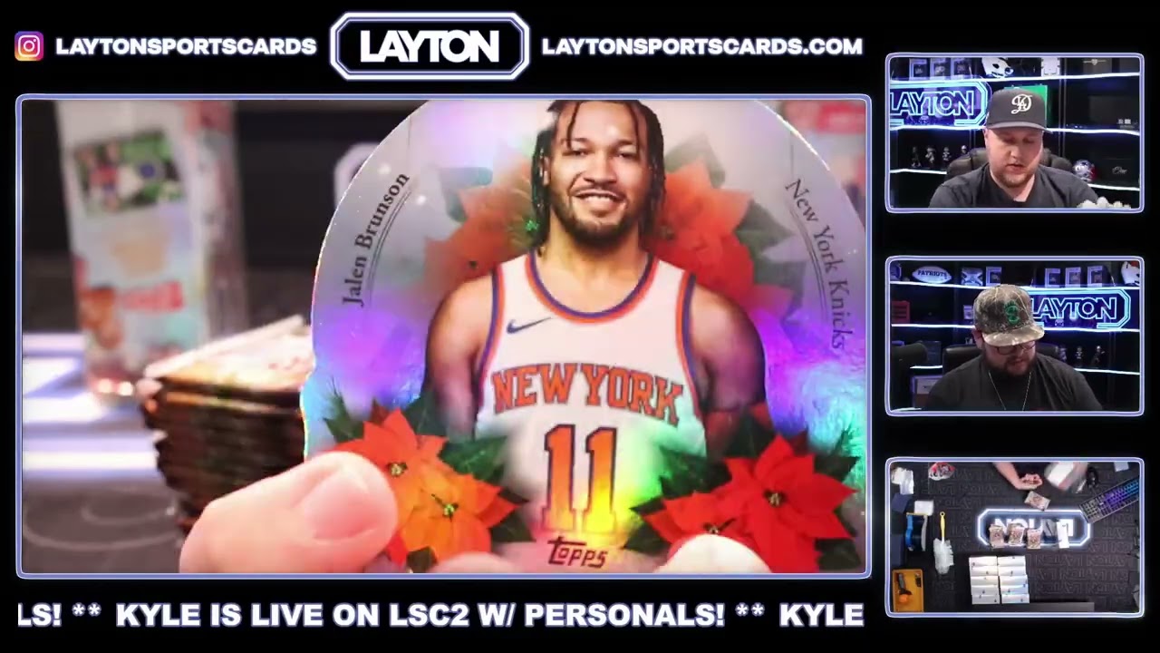 2025/26 Topps Holiday Basketball Mega 20 Box Case Break #5 СЛУЧАЙНЫЕ КОМАНДЫ