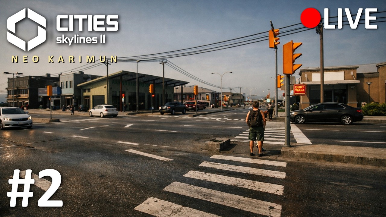 🔴 [LIVE] NEO KARIMUN! Mempercantik Detail Kota Agar Terlihat Realistis! Eps. 2 | CITIES : SKYLINES 2