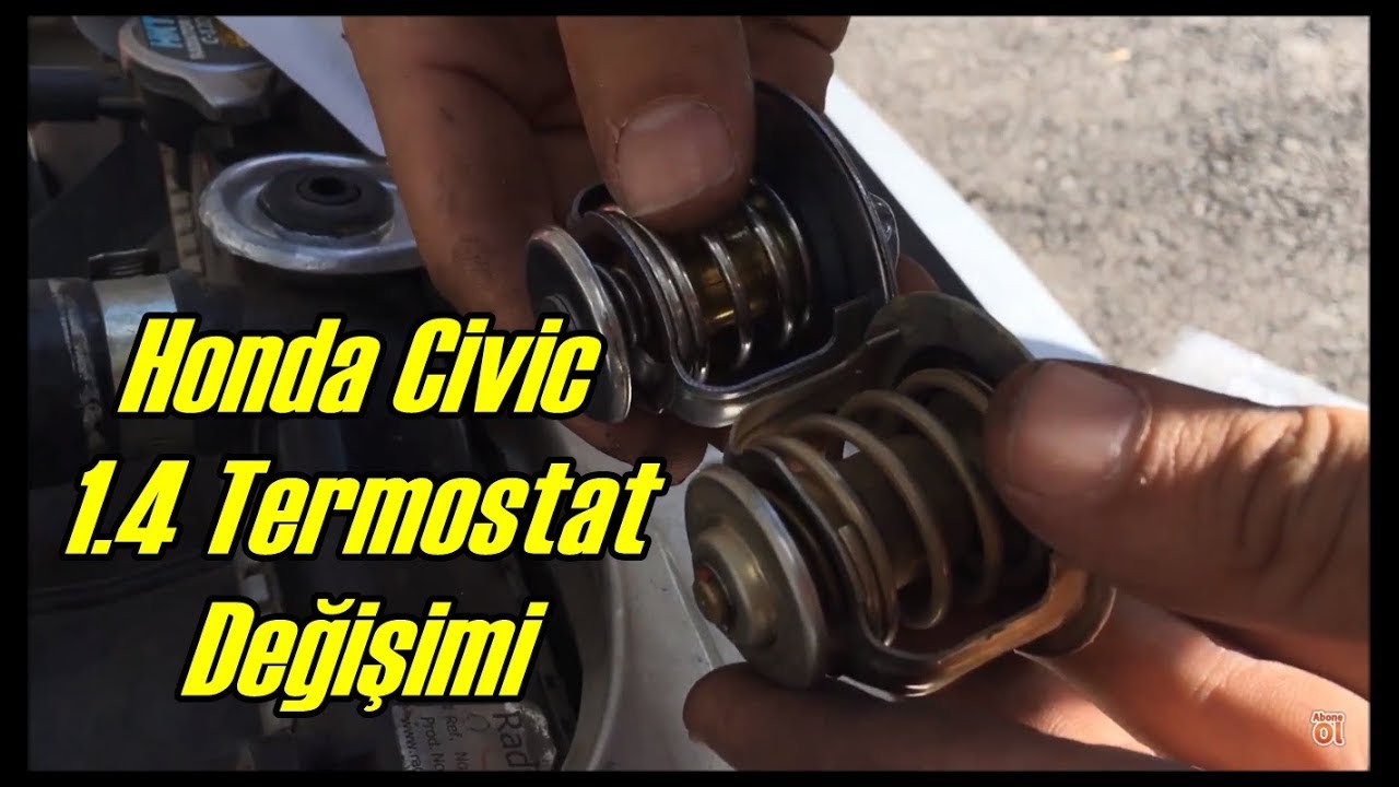 Honda Civic Termostat Nasıl Değiştirilir