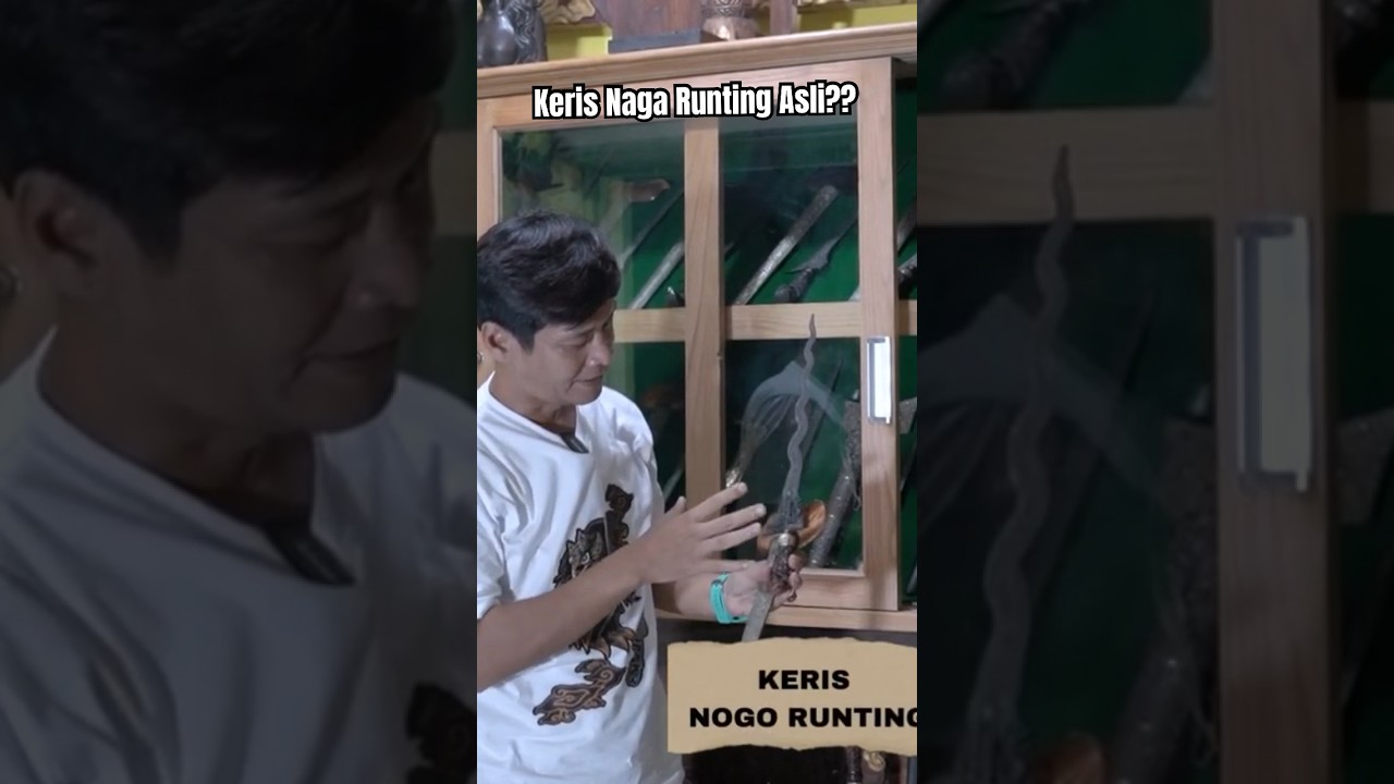 KERIS PUSAKA NAGA RUNTING ASLI ⁉️ #keris #pusaka #nagarunting