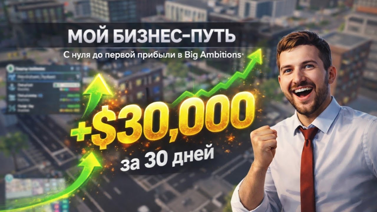 Я открыл ДВА магазина за 30 дней с нуля | Big Ambitions