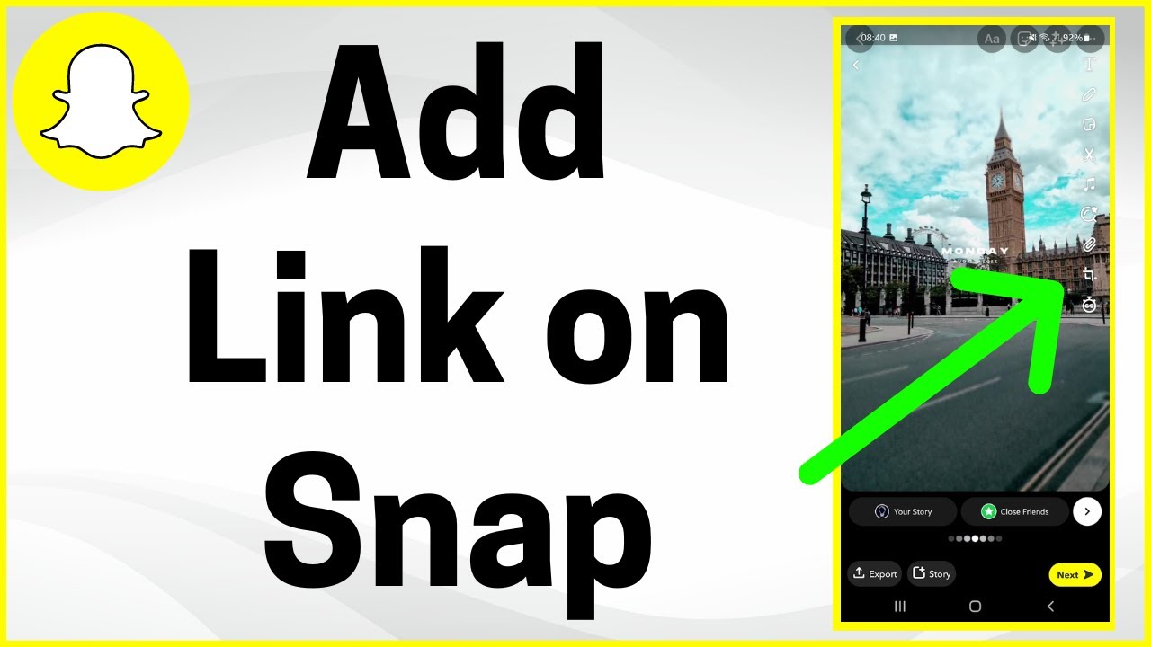 How to Add Link to Snapchat Story (2022)