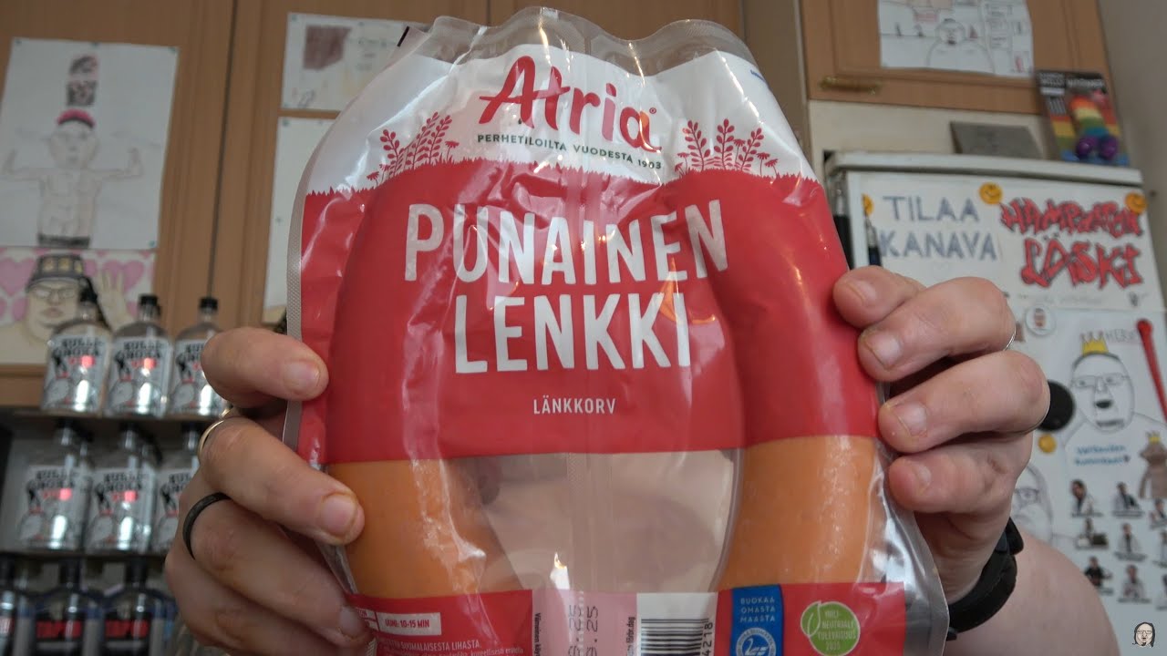 Hampaaton läski syö: 4034 - Atria Punainen Lenkki