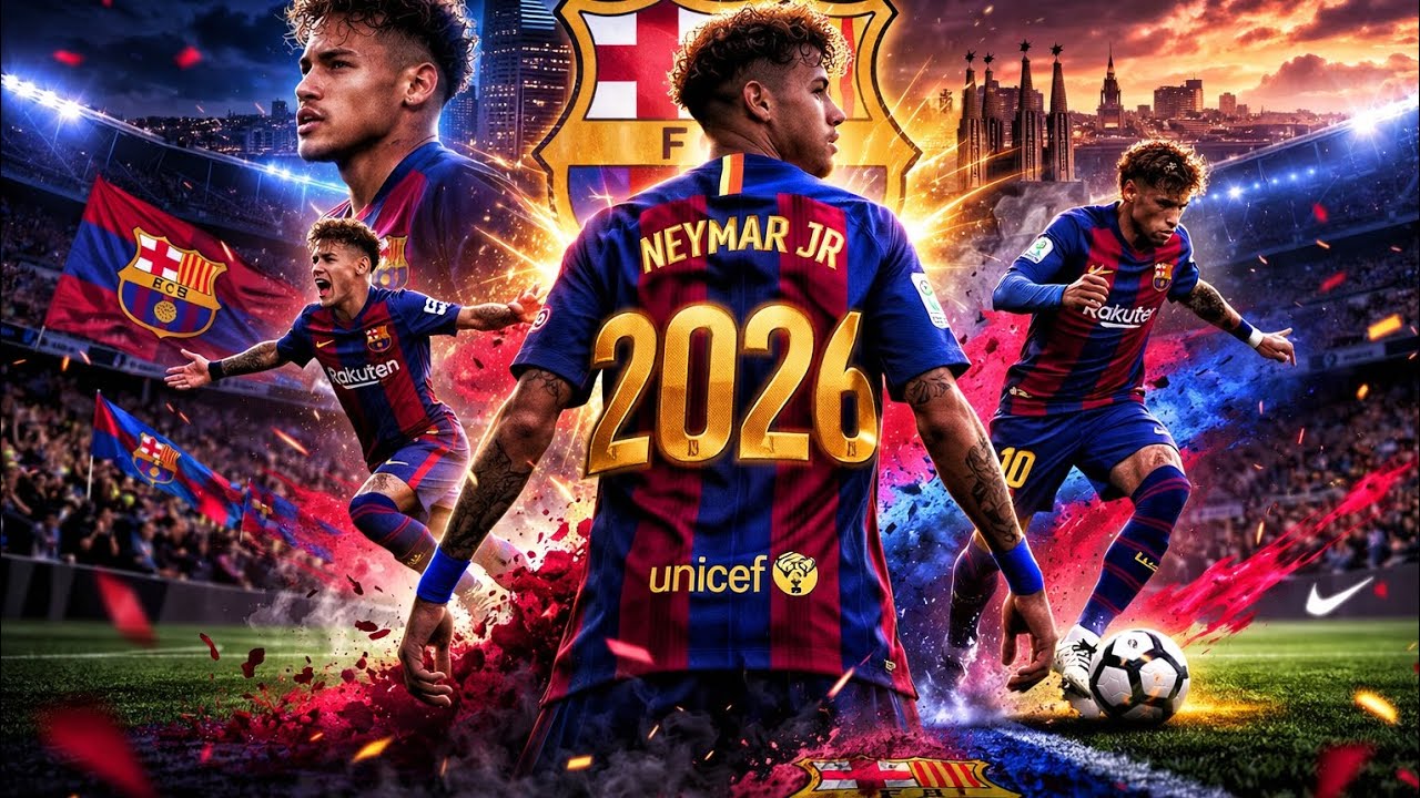 THE NEW NEYMAR JR SHOW TIME SAVED ME E FOOTBALL ⚽️ 2026 