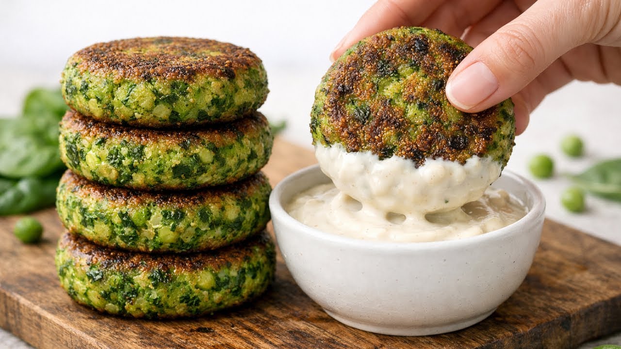 I didn't expect green peas and broccoli to be so delicious! A simple and healthy recipe!