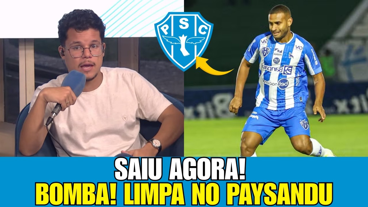🚨 LIMPA NO PAPÃO! A VERDADE DOS BASTIDORES COMEÇA A APARECER | NOTICIAS DO PAYSANDU