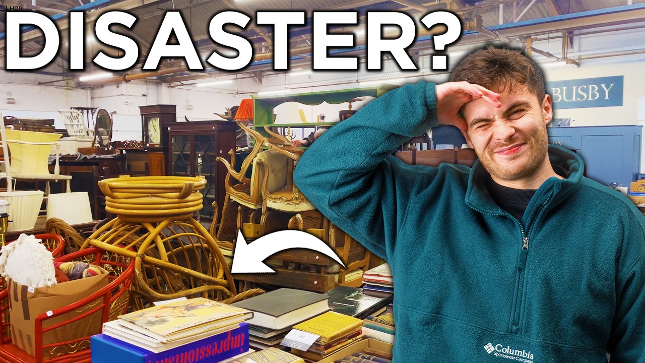 Things Don't Always go to Plan as an Antiques Dealer....