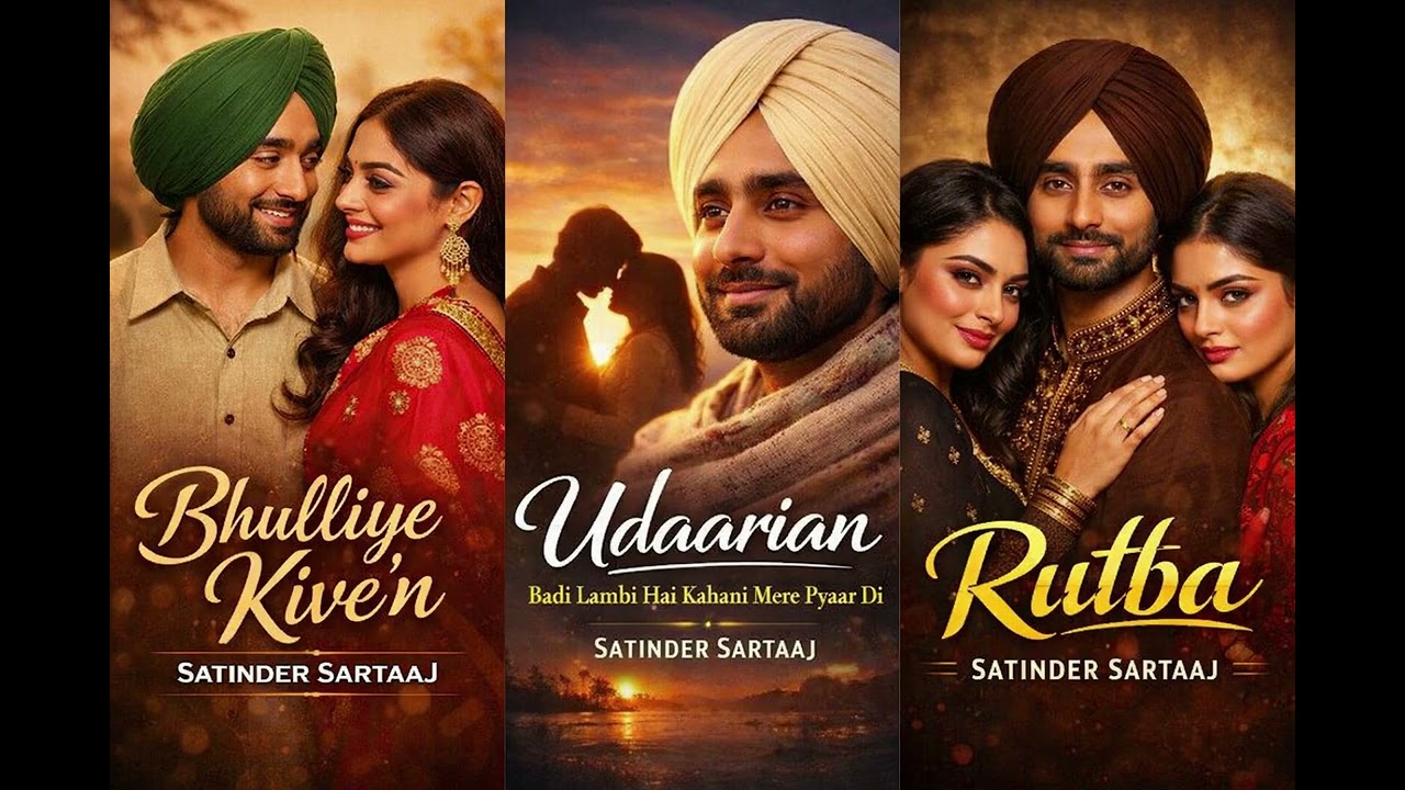 Bhulliye Kive’n (Official Video) - Satinder Srtaj udarian rutba  New Punjabi Songs 2026 mix song
