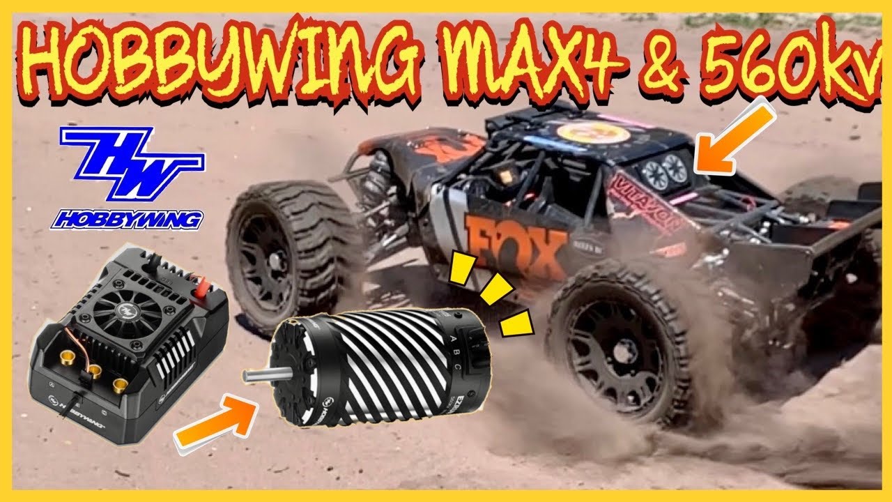 Hobbywing 12s Max4 with 560kv in the DBXLE! EPIC FIRST DRIVE!! Poor servo…