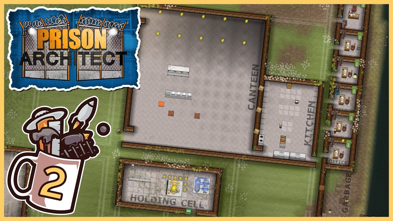 Rusty! | Prison Architect - Island Bound #2 - Let's Play / Gameplay