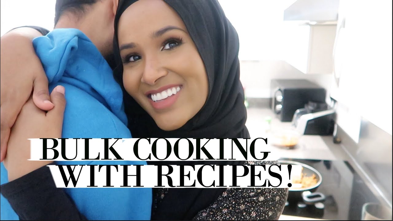 HUSBAND & WIFE: HOW WE BULK COOK FAMILY MEALS FOR A WEEK IN A DAY! *Recipes included*