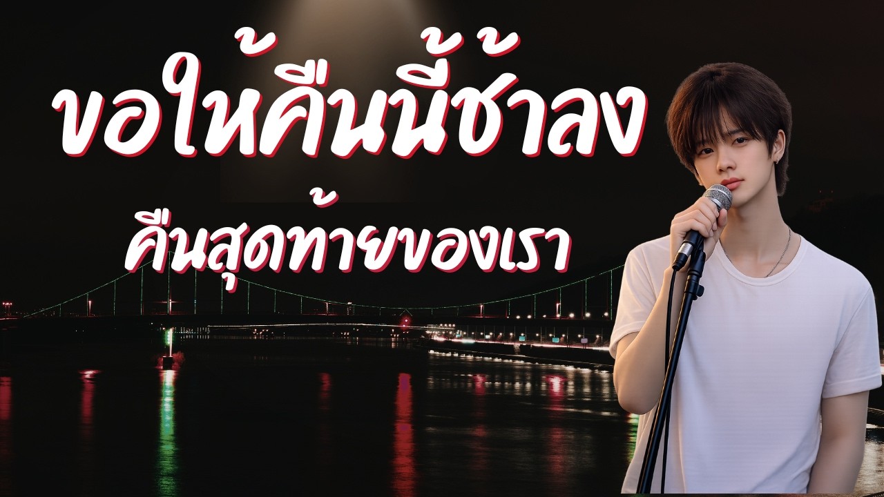 ขอให้คืนนี้ช้าลง | คืนสุดท้ายก่อนจากลา - เขียนโดยเพลงพักใจ