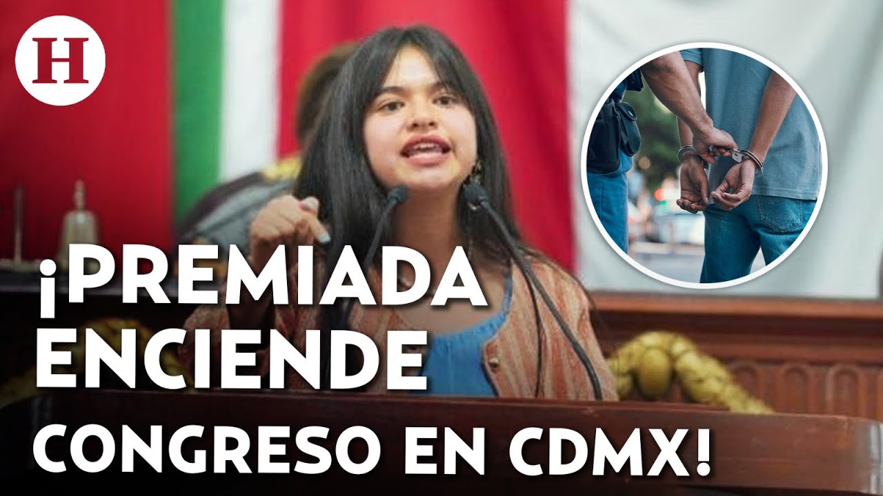 “Pónganse las pilas”: Galardonada con Premio Juventud 2025 exige a congreso proteger CDMX del narco