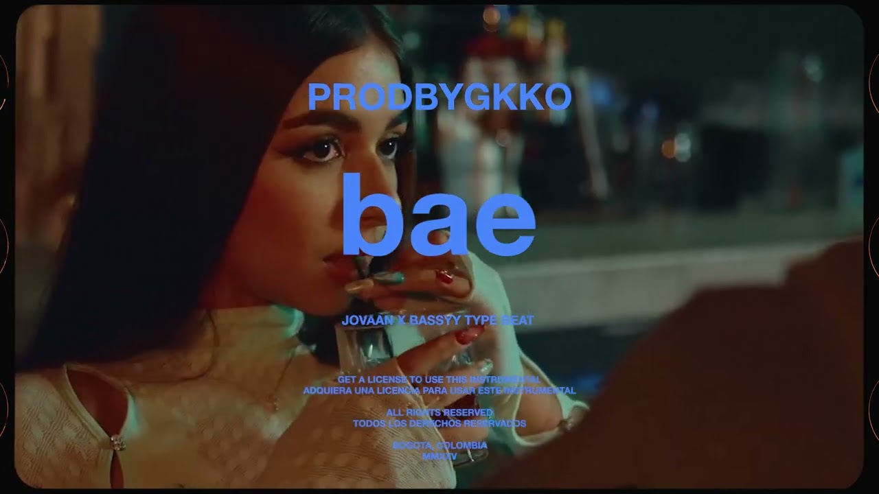 Jovaan x Bassyy Type Beat ''bae'' Trap/Latin Trap Instrumental 2025 | PRODBYGKKO