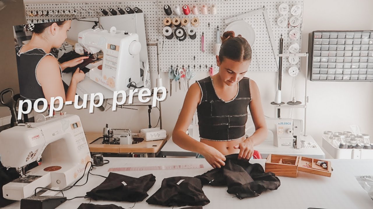 Pop-Up Prep / Production! | STUDIO VLOG 48