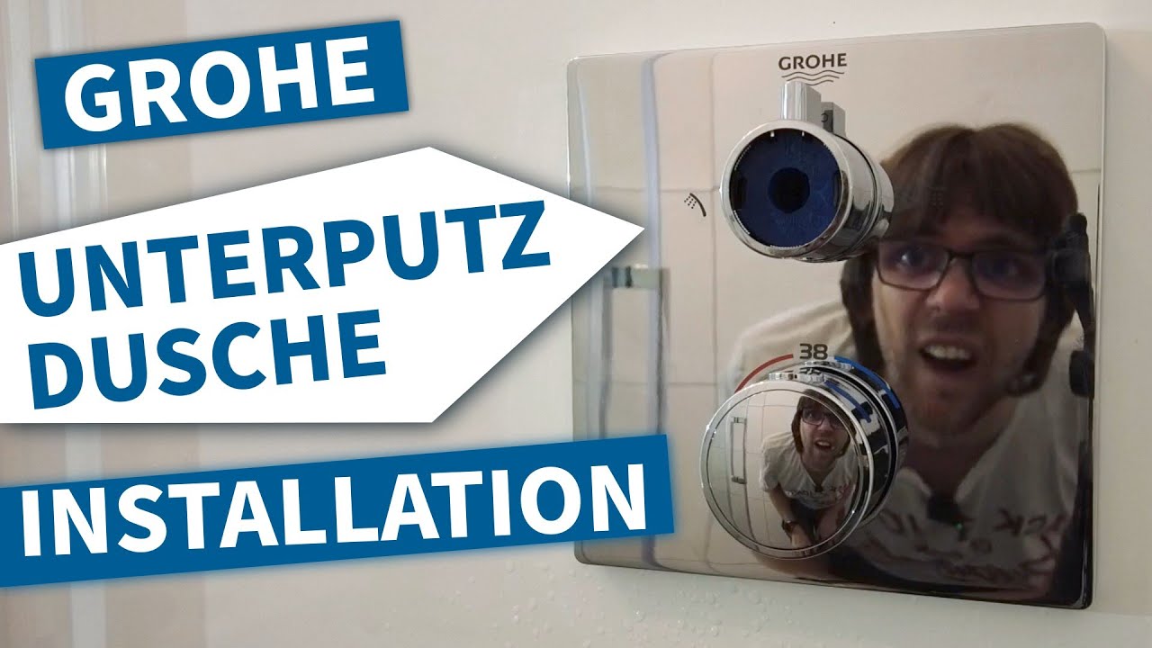 Grohe Tempesta 210 Unterputz Duschsystem Installation | Rapido SmartBox | Thermostat