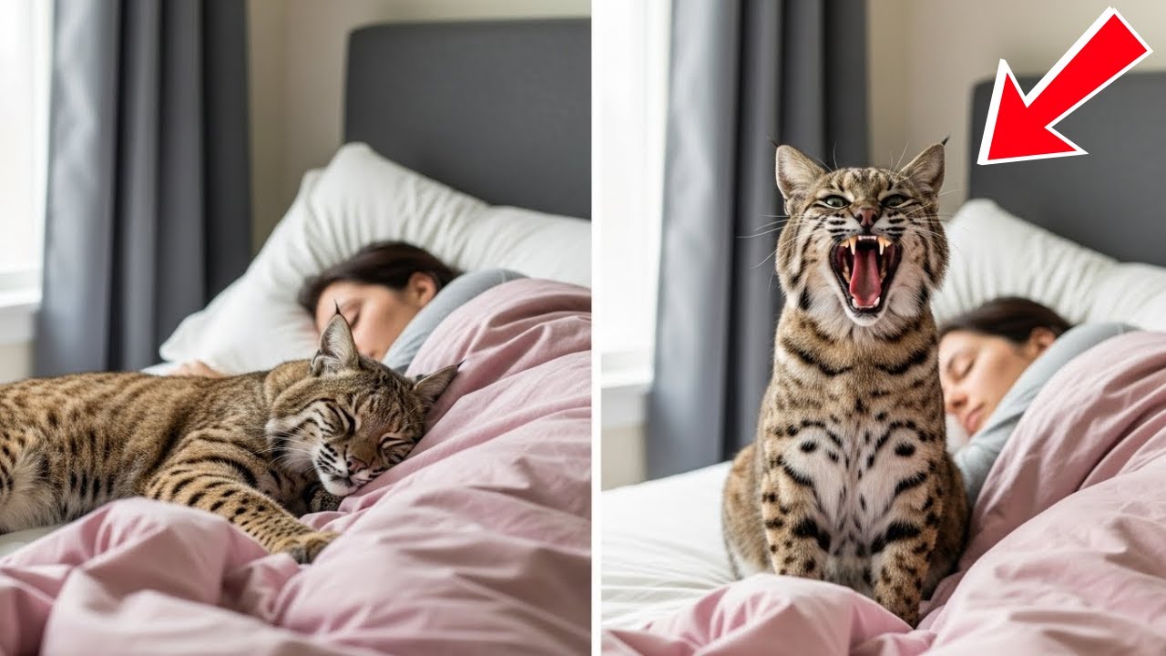Woman Rescues Tiny Bobcat — Years Later, It Becomes Her Fierce Protector!
