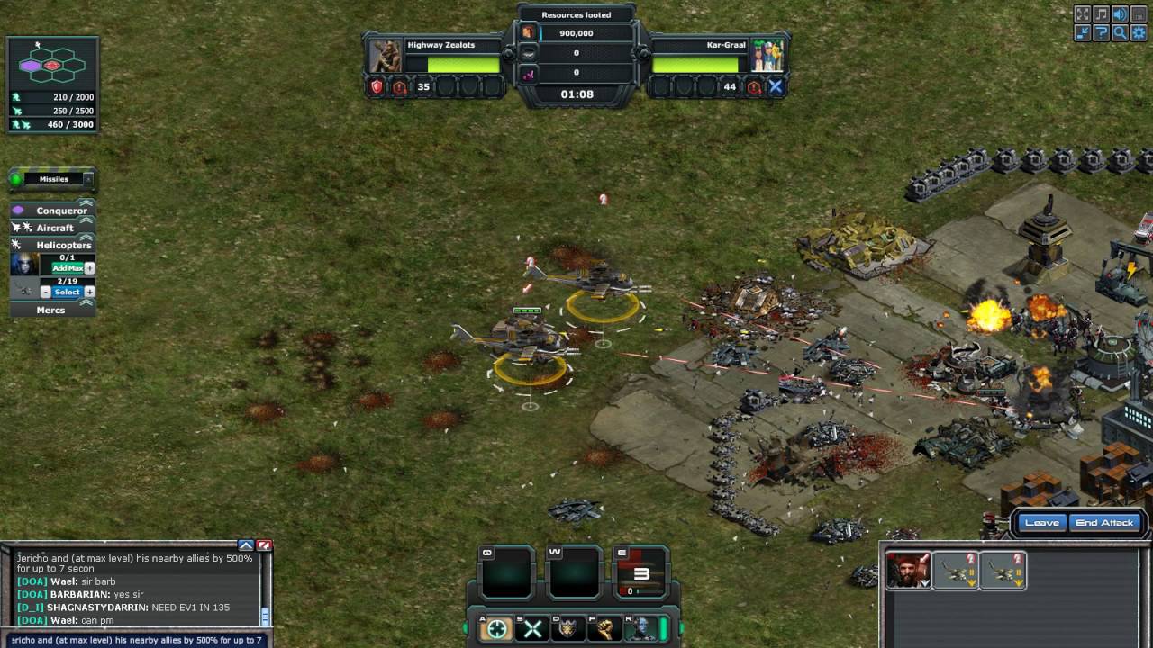 War Commander: Jericho's (Rapid Fire Tactic lvl 3)  (Buff Test on Hailstorms)