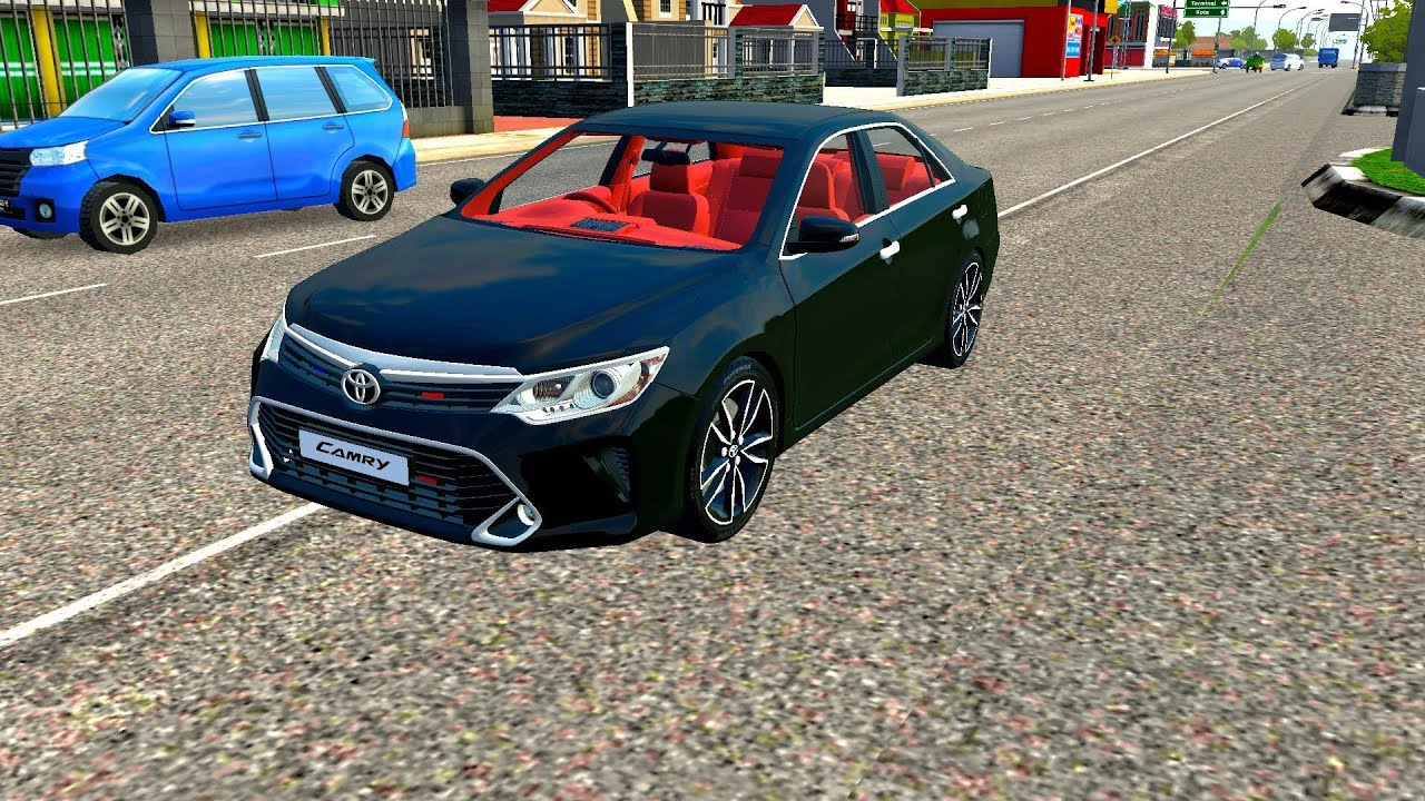 Toyota Camry 2016 2.5 V Mod BUSSID by MAH Channel | BUSSID Car Mod