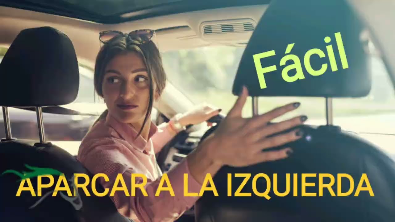 [L] Aparcar fácil IZQUIERDA REFERENCIAS #autoescuela #examendeconducir #manejar