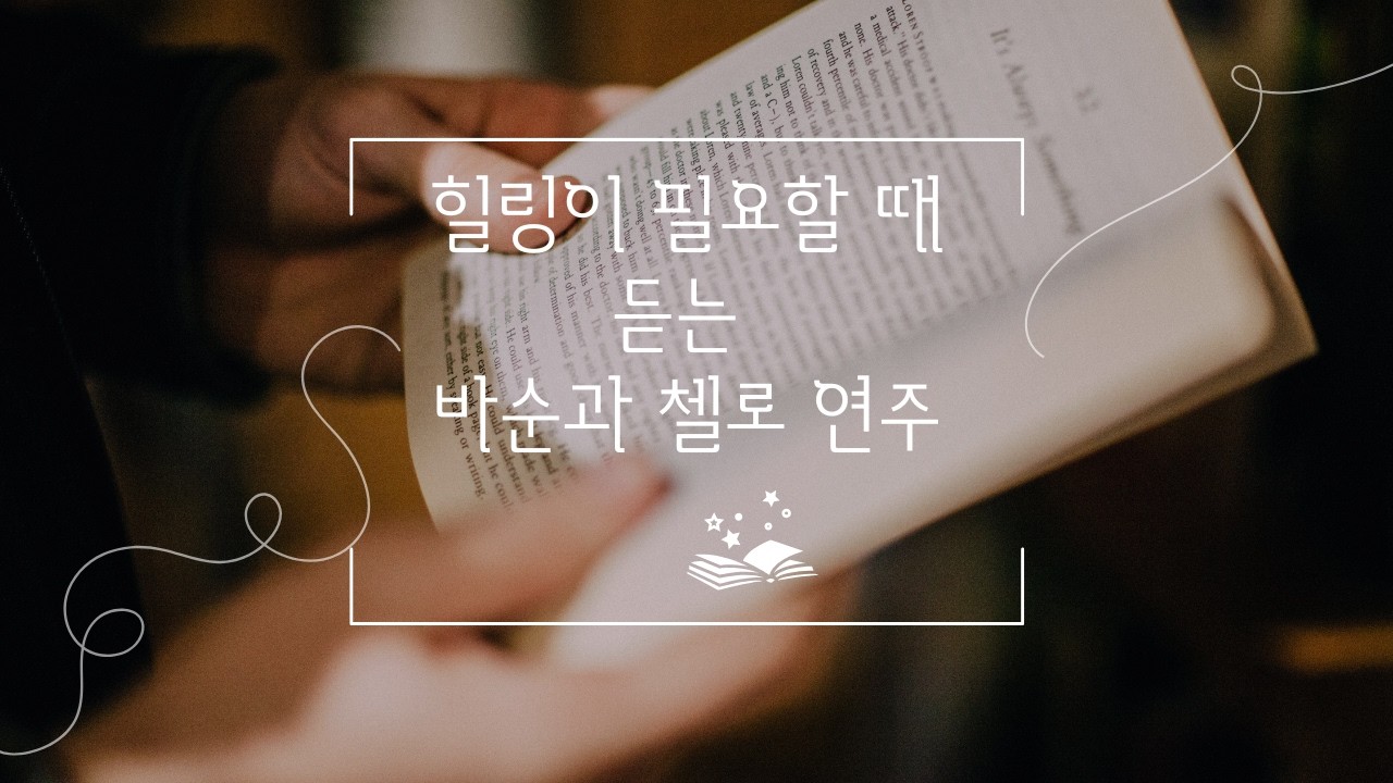 힐링이 필요할 때 틀어놓는 바순과 첼로 연주