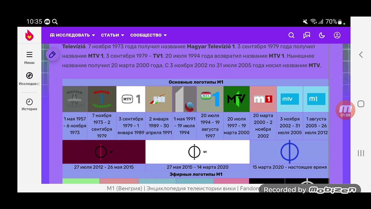 История логотипов второго мультиплекса каналов в Европе (04.09.1956-н.в.)