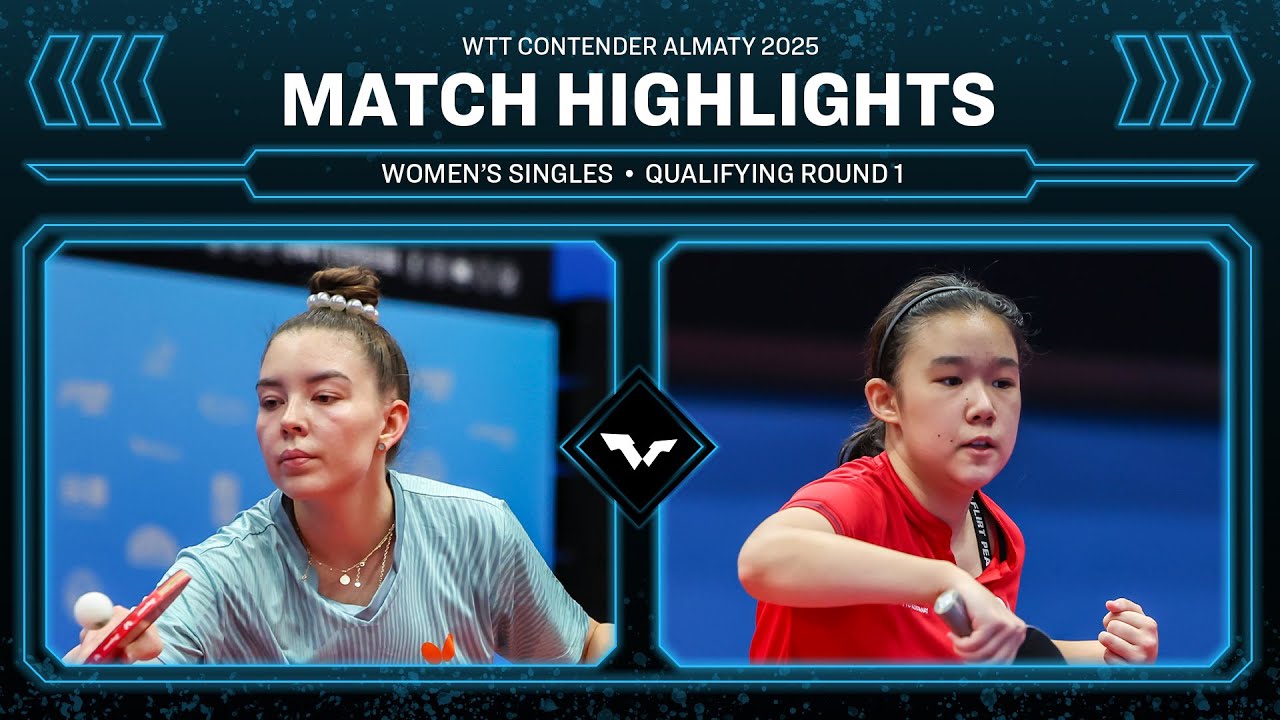 Mariia Tailakova vs Zhaniya Bekmukhambeto | WS QR1 | #WTTAlmaty 2025