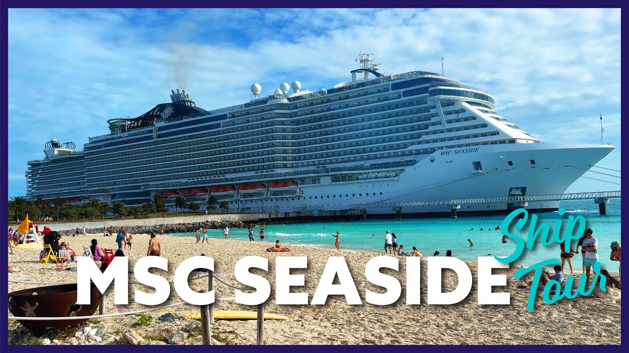MSC Seaside Ship Tour Christmas 2024
